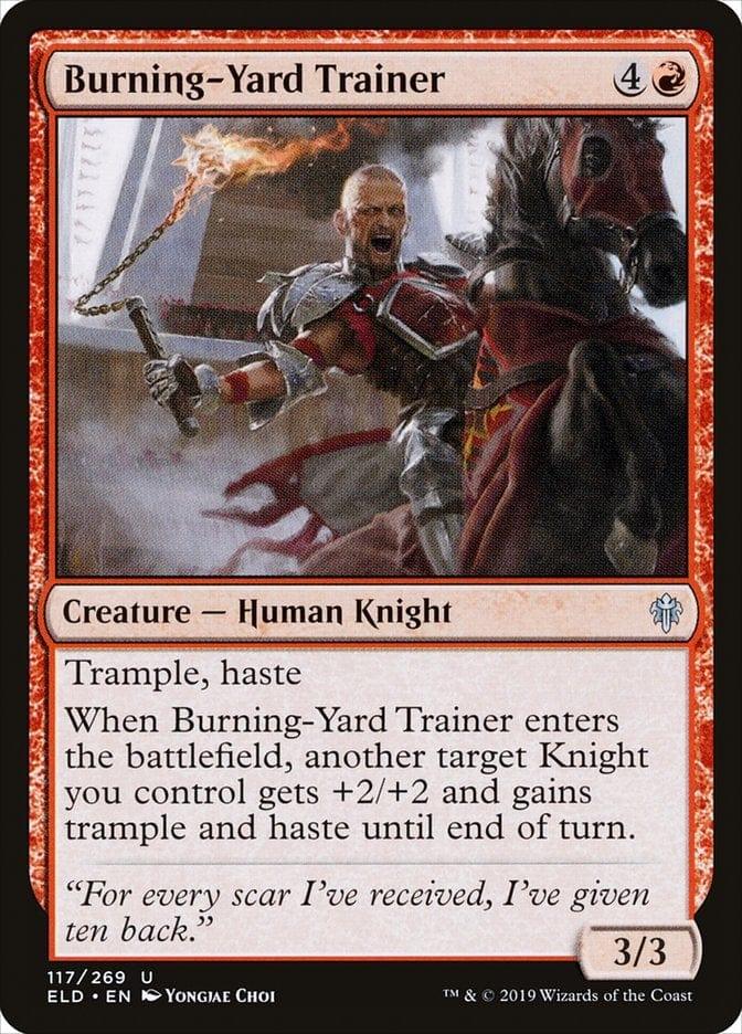 Magic: The Gathering MTG Single Burning-Yard Trainer [Throne of Eldraine]