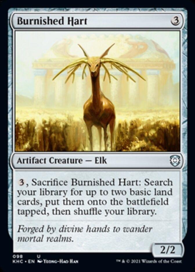 Magic: The Gathering MTG Single Burnished Hart [Kaldheim Commander]