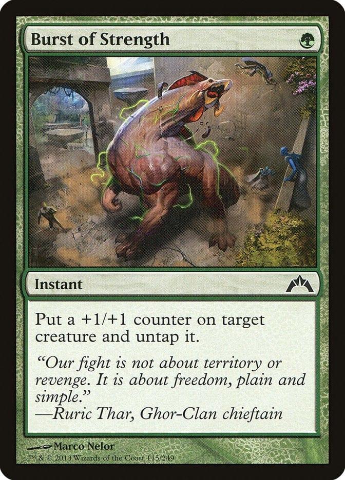 Magic: The Gathering MTG Single Burst of Strength [Gatecrash]