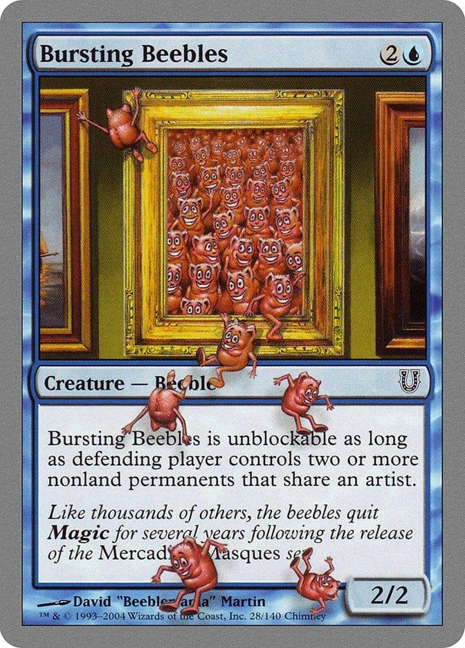Magic: The Gathering MTG Single Bursting Beebles [Unhinged]