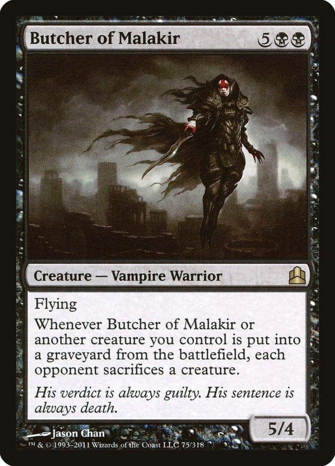 Magic: The Gathering MTG Single Butcher of Malakir [Commander 2011]