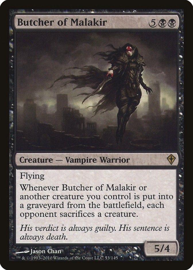 Magic: The Gathering MTG Single Butcher of Malakir [Worldwake]