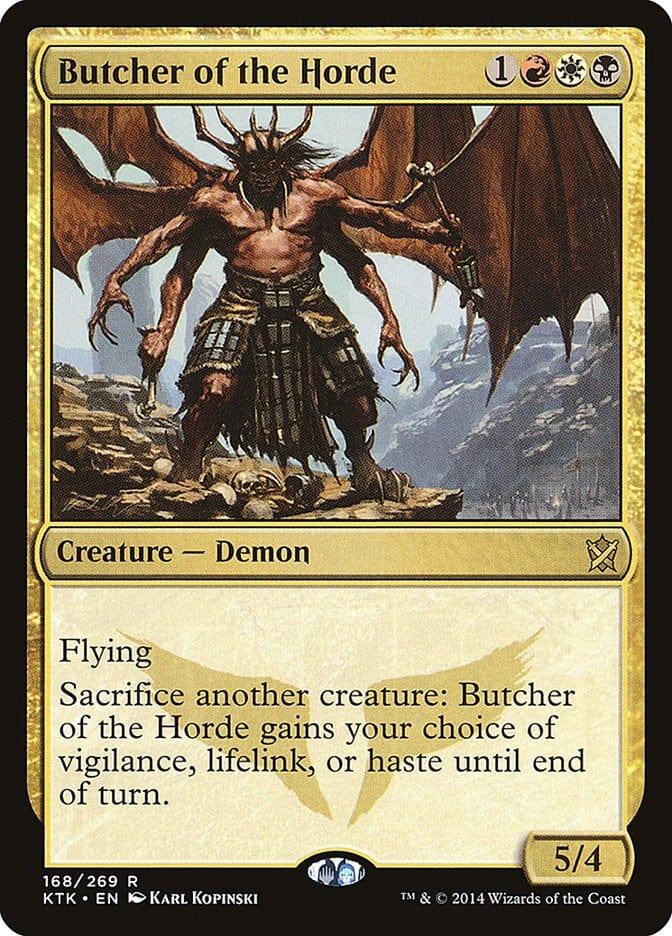 Magic: The Gathering MTG Single Butcher of the Horde [Khans of Tarkir]