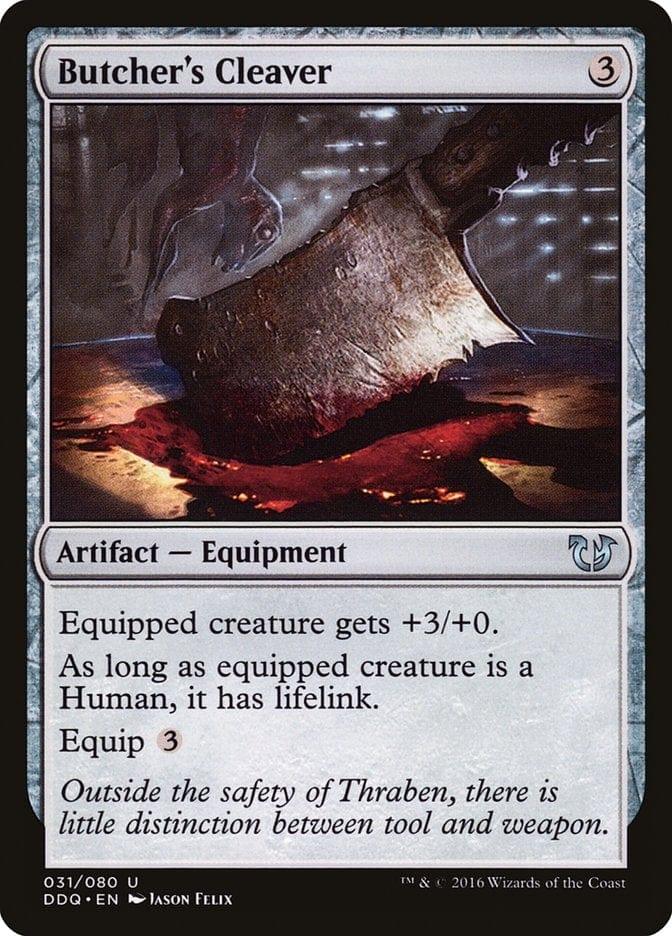 Magic: The Gathering MTG Single Butcher's Cleaver [Duel Decks: Blessed vs. Cursed]