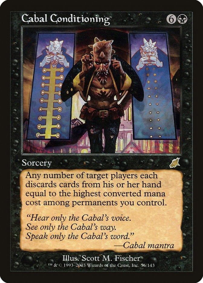 Magic: The Gathering MTG Single Cabal Conditioning [Scourge]
