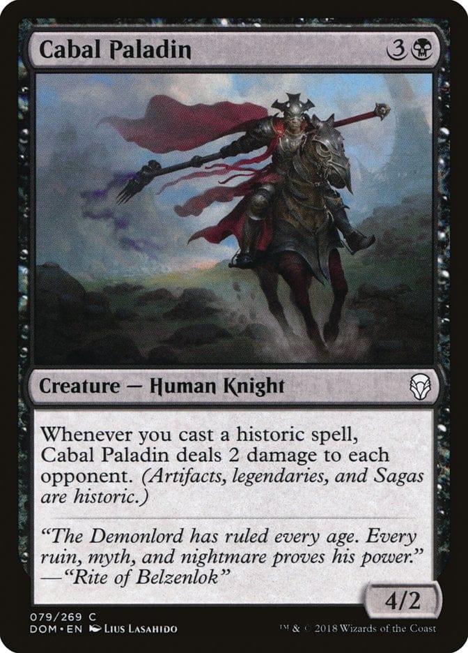 Magic: The Gathering MTG Single Cabal Paladin [Dominaria]