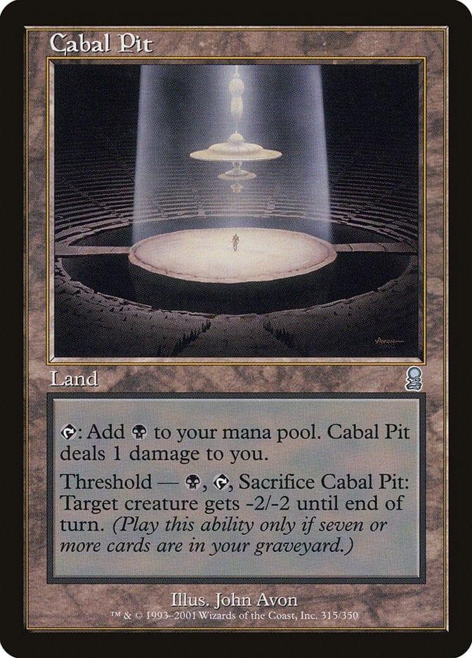 Magic: The Gathering MTG Single Cabal Pit [Odyssey]