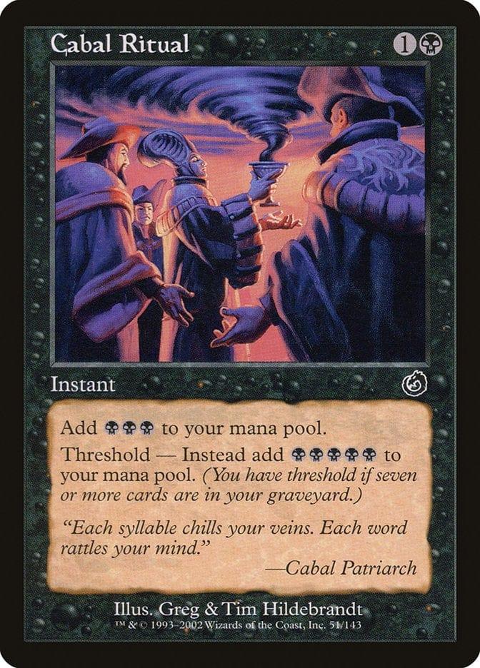 Magic: The Gathering MTG Single Cabal Ritual [Torment]