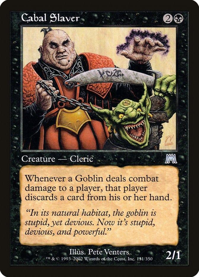 Magic: The Gathering MTG Single Cabal Slaver [Onslaught]