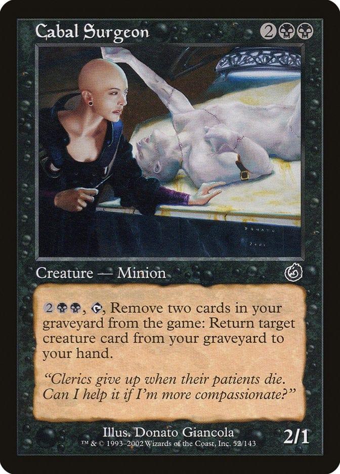 Magic: The Gathering MTG Single Cabal Surgeon [Torment]