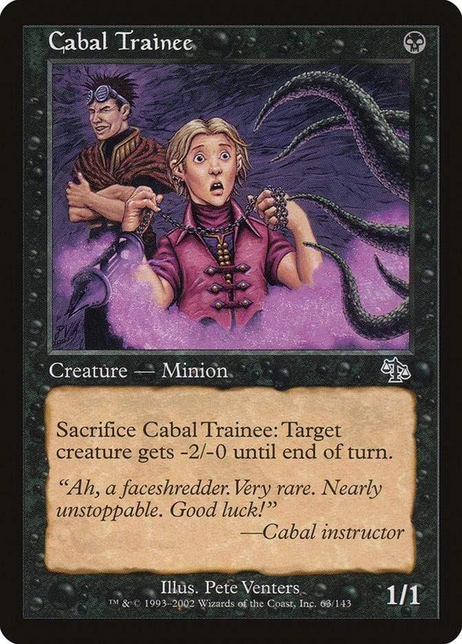Magic: The Gathering MTG Single Cabal Trainee [Judgment]