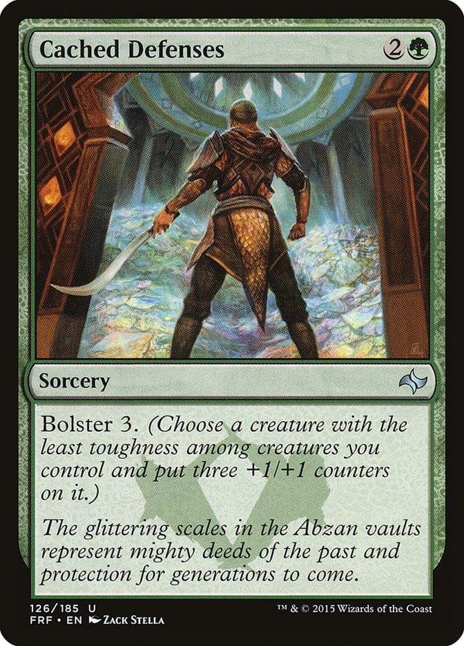 Magic: The Gathering MTG Single Cached Defenses [Fate Reforged]