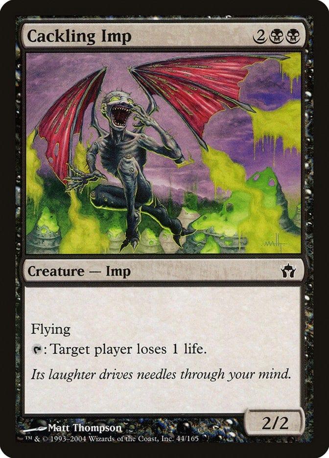 Magic: The Gathering MTG Single Cackling Imp [Fifth Dawn]
