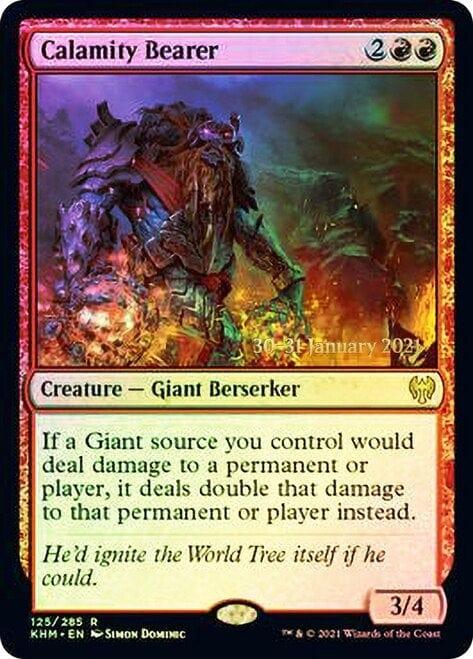 Magic: The Gathering MTG Single Calamity Bearer  [Kaldheim Prerelease Promos]