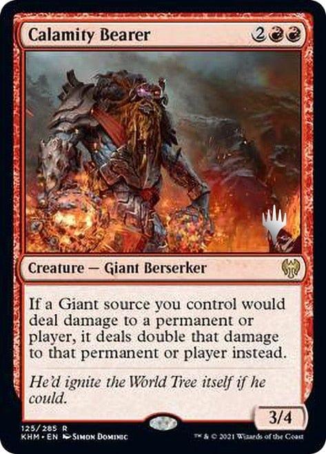 Magic: The Gathering MTG Single Calamity Bearer [Kaldheim Promo Pack]