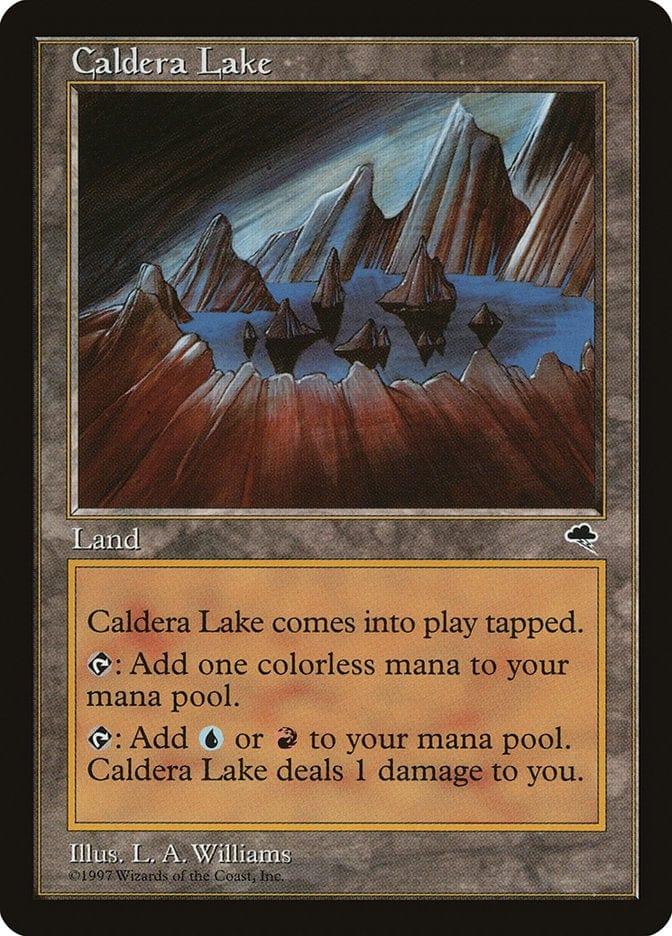 Magic: The Gathering MTG Single Caldera Lake [Tempest]