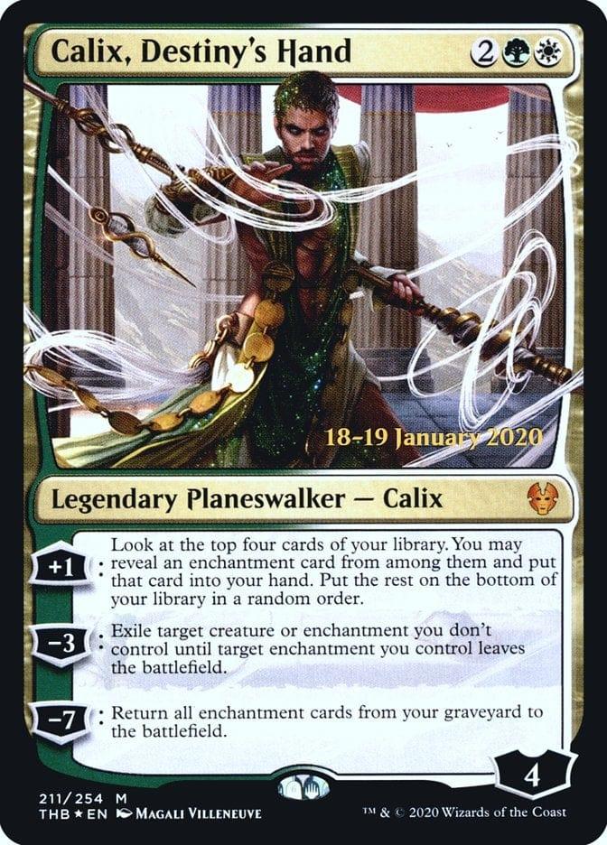 Magic: The Gathering MTG Single Calix, Destiny's Hand [Theros Beyond Death Prerelease Promos]