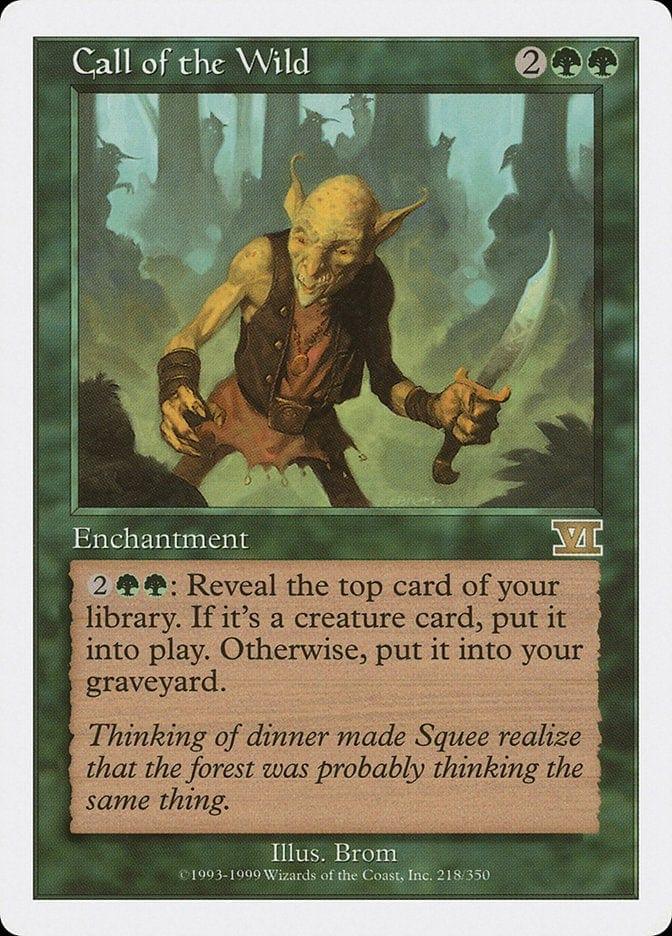 Magic: The Gathering MTG Single Call of the Wild [Classic Sixth Edition]
