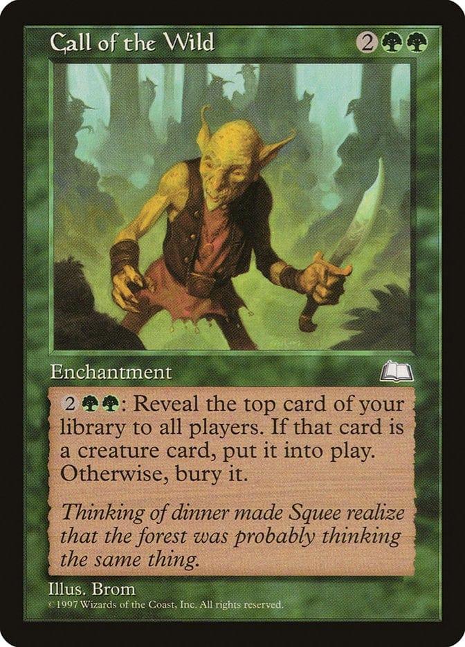 Magic: The Gathering MTG Single Call of the Wild [Weatherlight]