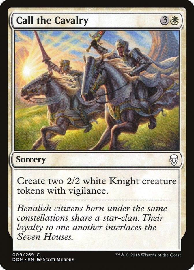 Magic: The Gathering MTG Single Call the Cavalry [Dominaria]