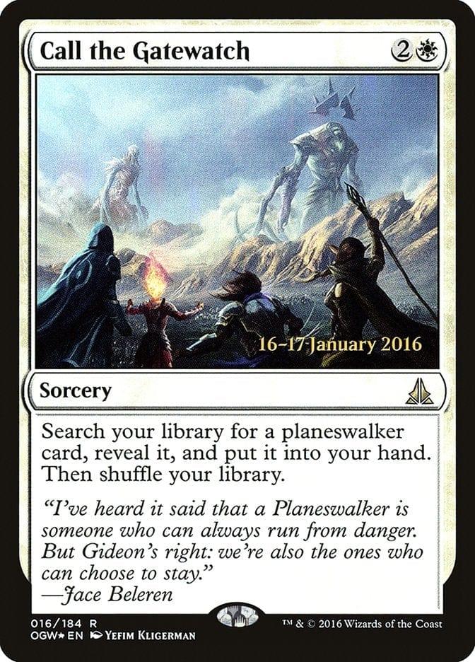 Magic: The Gathering MTG Single Call the Gatewatch [Oath of the Gatewatch Prerelease Promos]