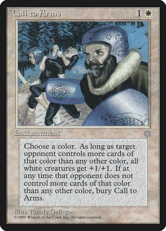 Magic: The Gathering MTG Single Call to Arms [Ice Age]