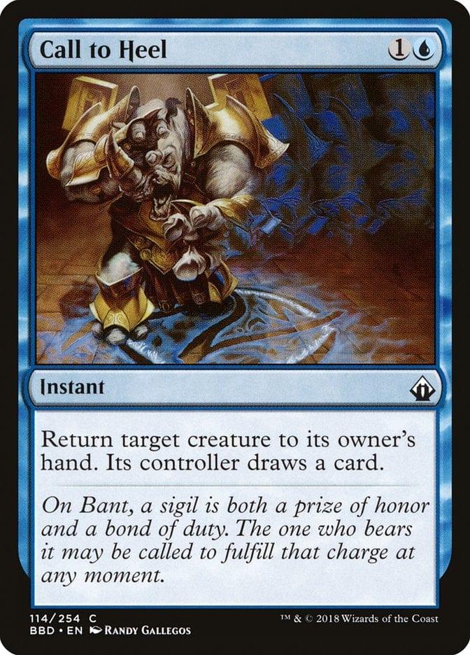 Magic: The Gathering MTG Single Call to Heel [Battlebond]