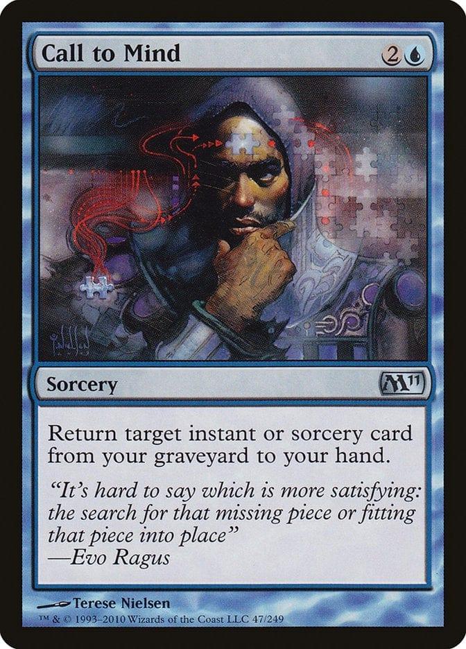 Magic: The Gathering MTG Single Call to Mind [Magic 2011]