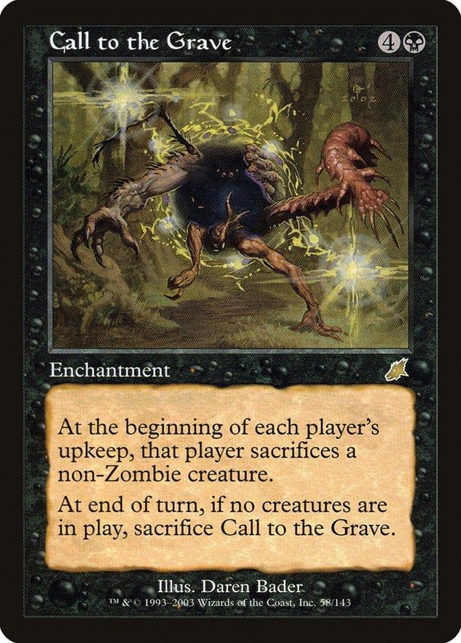 Magic: The Gathering MTG Single Call to the Grave [Scourge]