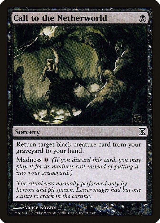 Magic: The Gathering MTG Single Call to the Netherworld [Time Spiral]
