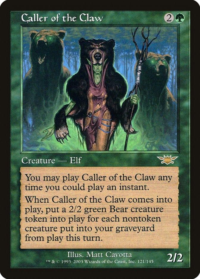 Magic: The Gathering MTG Single Caller of the Claw [Legions]