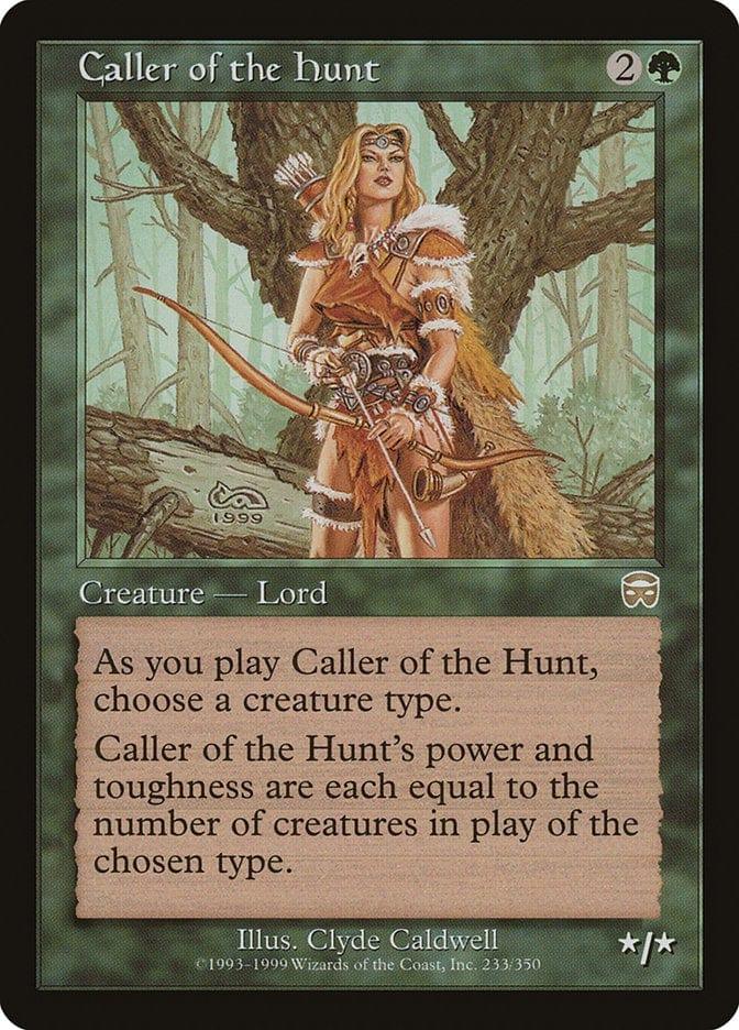 Magic: The Gathering MTG Single Caller of the Hunt [Mercadian Masques]