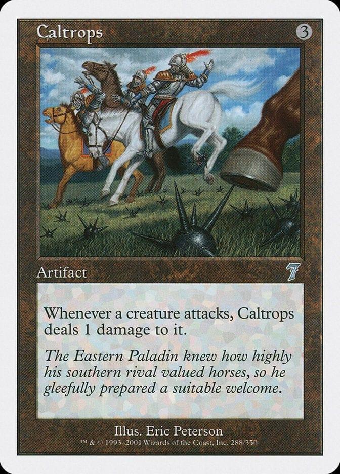 Magic: The Gathering MTG Single Caltrops [Seventh Edition]