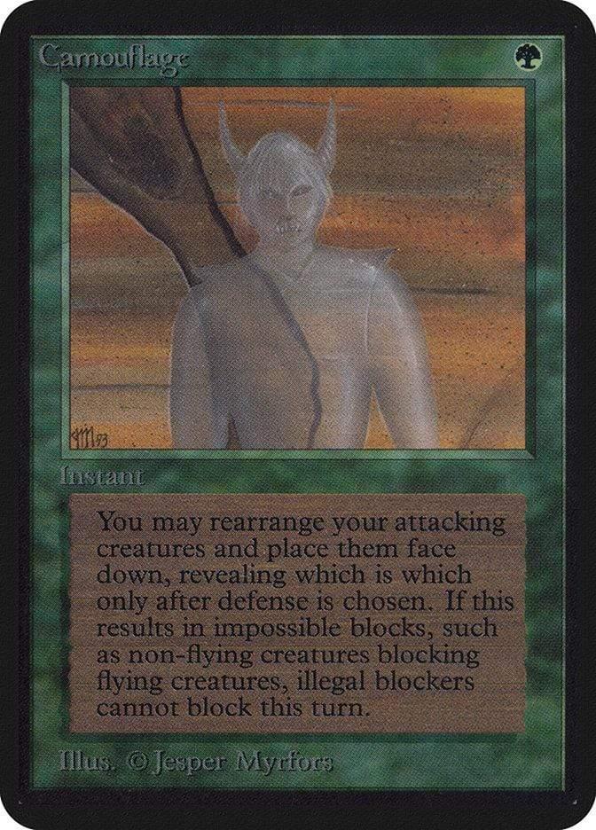 Magic: The Gathering MTG Single Camouflage [Limited Edition Alpha]