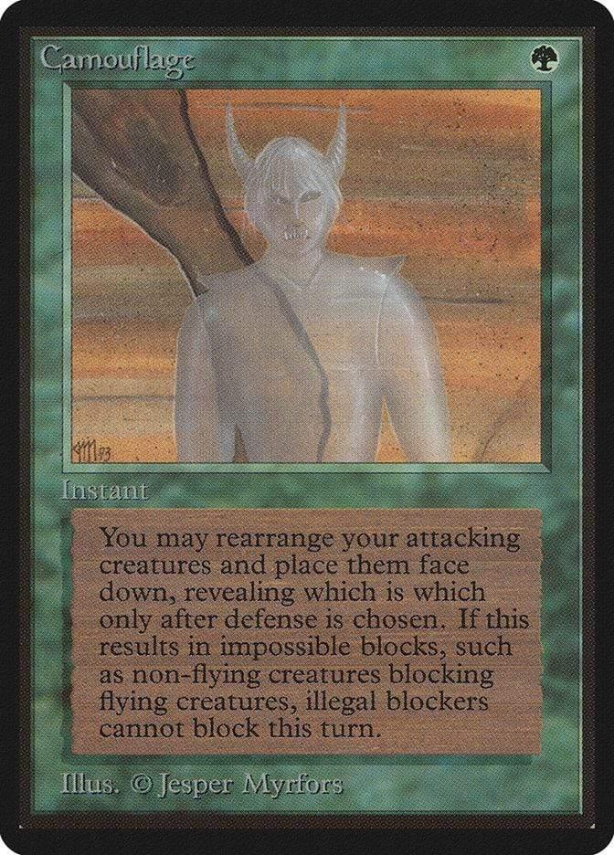 Magic: The Gathering MTG Single Camouflage [Limited Edition Beta]