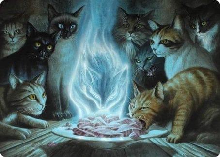 Magic: The Gathering MTG Single Can't Stay Away Art Card [Innistrad: Midnight Hunt Art Series]