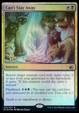Magic: The Gathering MTG Single Can't Stay Away [Innistrad: Midnight Hunt Prerelease Promos]