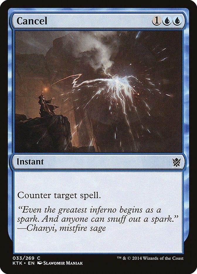 Magic: The Gathering MTG Single Cancel [Khans of Tarkir]