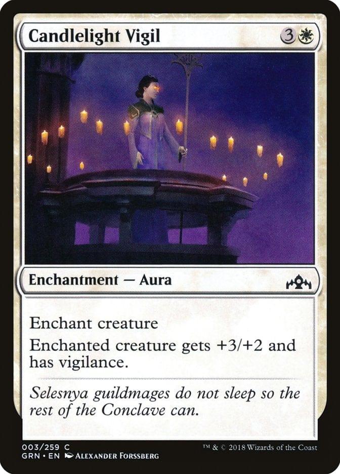 Magic: The Gathering MTG Single Candlelight Vigil [Guilds of Ravnica]