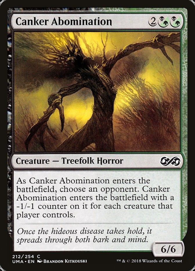 Magic: The Gathering MTG Single Canker Abomination [Ultimate Masters]