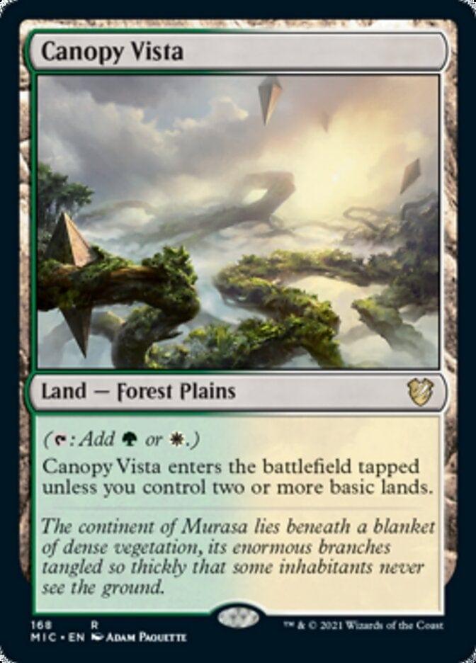 Magic: The Gathering MTG Single Canopy Vista [Innistrad: Midnight Hunt Commander]