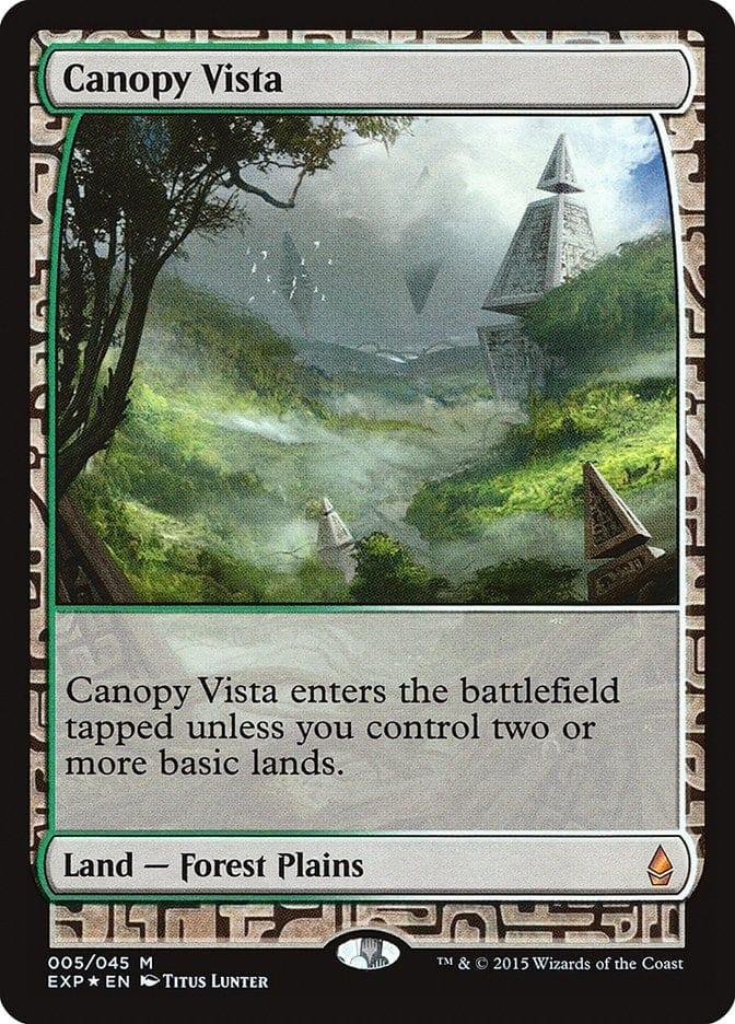 Magic: The Gathering MTG Single Canopy Vista [Zendikar Expeditions]