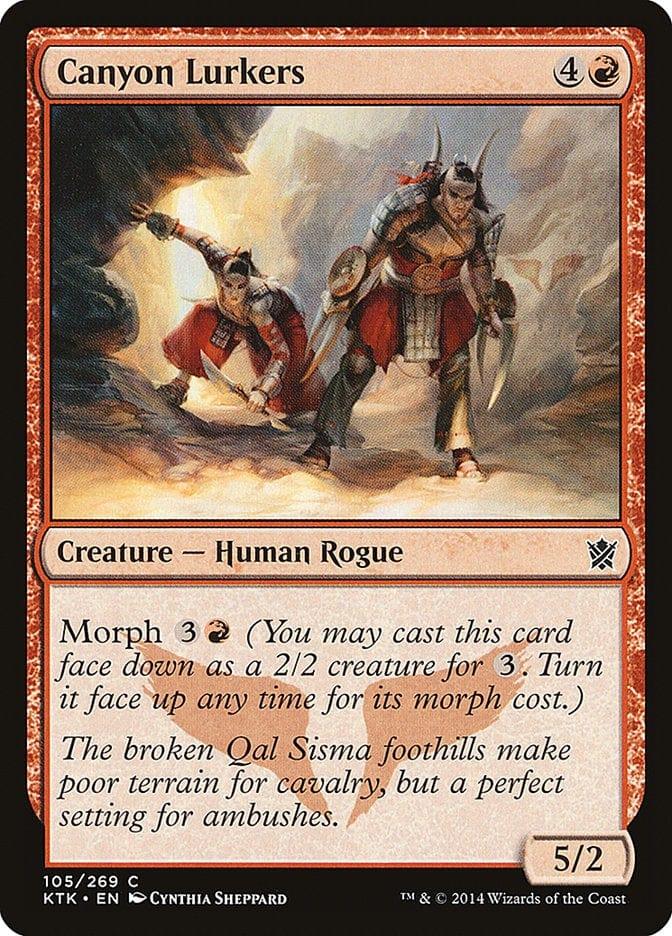 Magic: The Gathering MTG Single Canyon Lurkers [Khans of Tarkir]