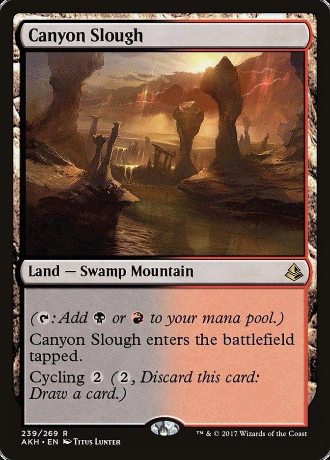 Magic: The Gathering MTG Single Canyon Slough [Amonkhet]