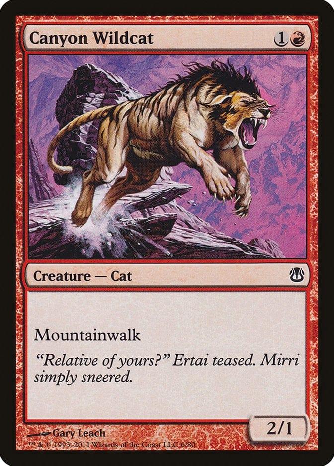 Magic: The Gathering MTG Single Canyon Wildcat [Duel Decks: Ajani vs. Nicol Bolas]