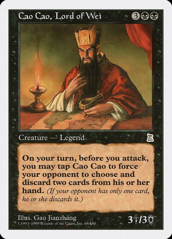 Magic: The Gathering MTG Single Cao Cao, Lord of Wei [Portal Three Kingdoms]