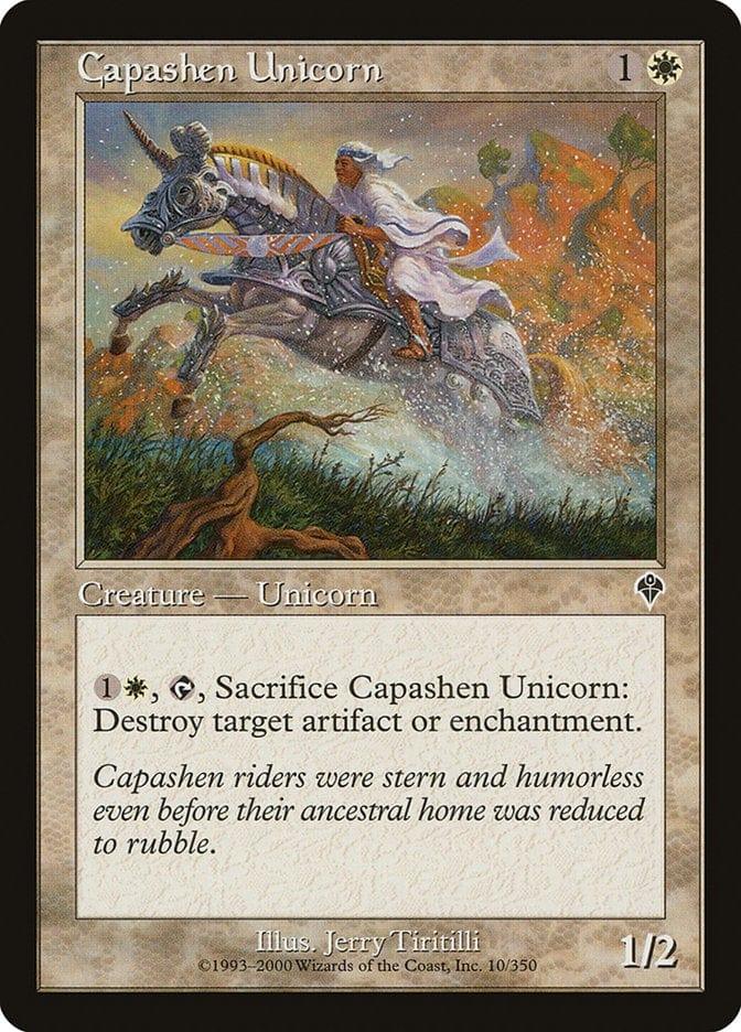 Magic: The Gathering MTG Single Capashen Unicorn [Invasion]