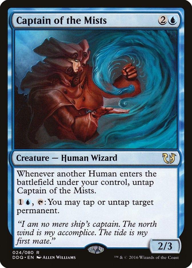 Magic: The Gathering MTG Single Captain of the Mists [Duel Decks: Blessed vs. Cursed]