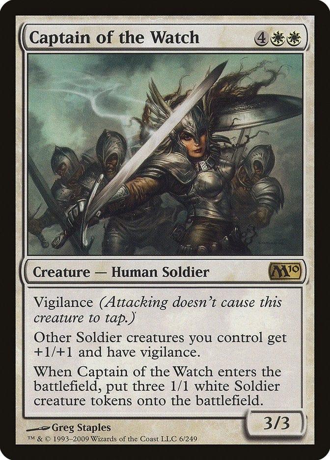 Magic: The Gathering MTG Single Captain of the Watch [Magic 2010]