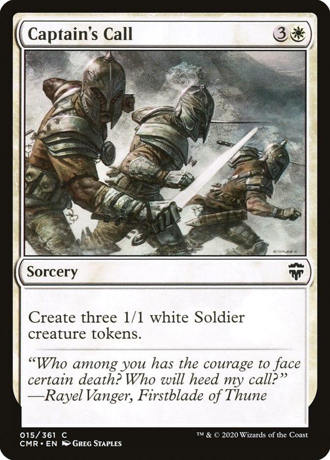Magic: The Gathering MTG Single Captain's Call [Commander Legends]